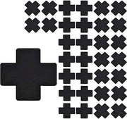 Coprisetta a forma di croce 16 pezzi - Impermeabili - Invisibili - Respiranti - Autoadesivi - Riciclabili - Kruisvormig - Coprisette per seno