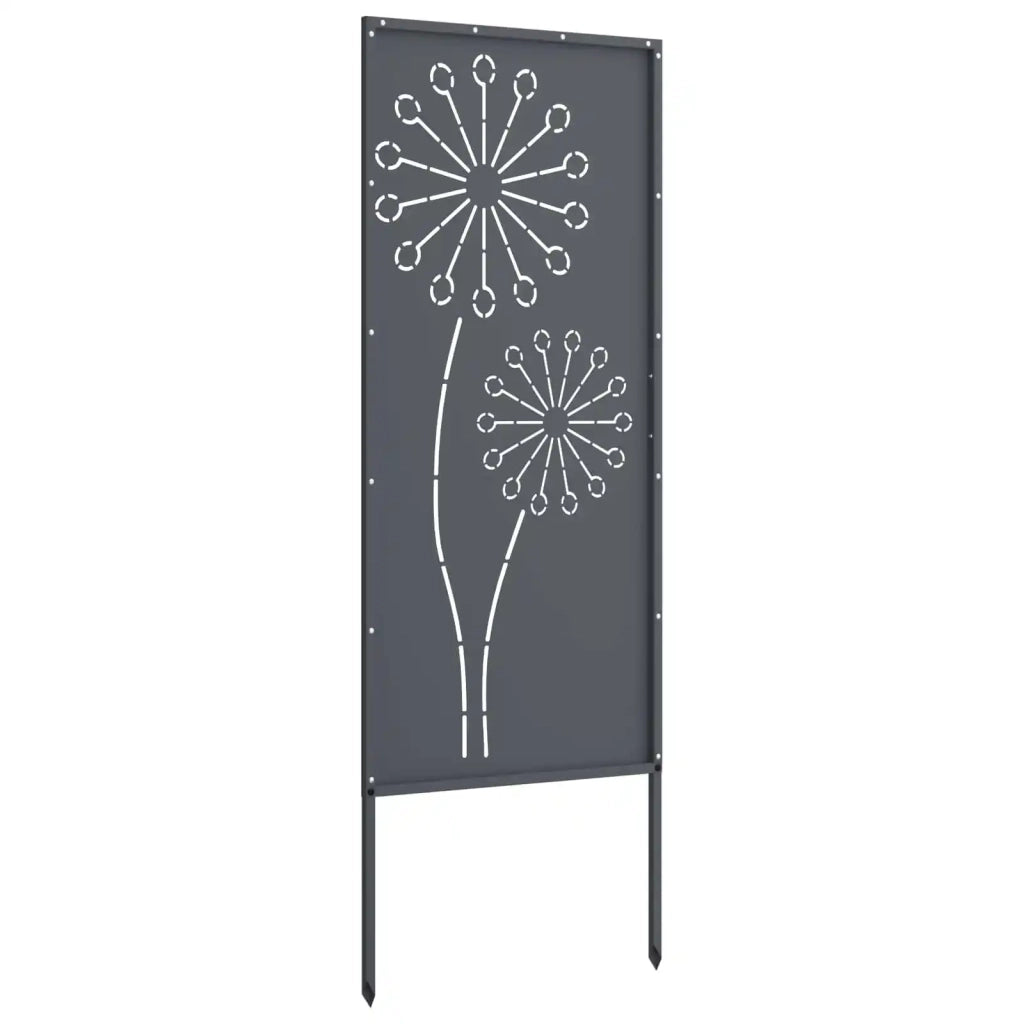 Schermo per privacy in giardino Traforo Antracite 50 x 140 cm
