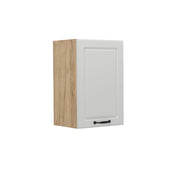 Pensile da cucina R-Line Bianco rustico/Rovere dorato 40 cm Vicco