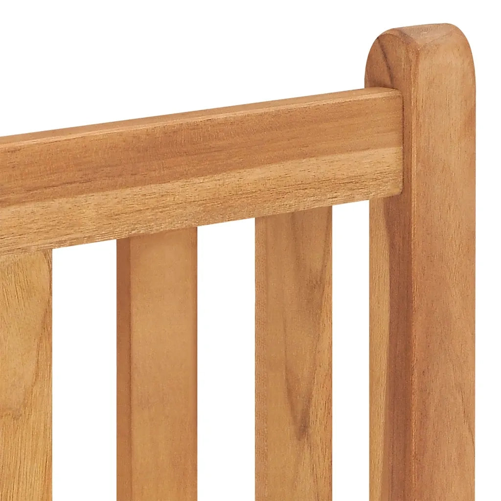 Set da Pranzo per Giardino 5 pz in Legno Massello di Teak 3157145