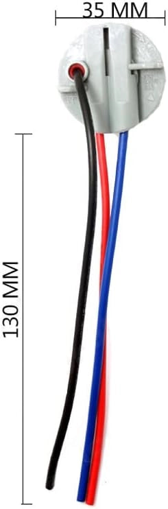 Kit 2 Portalampada 1157 BAY15D con Cavi – Adattatore Presa Lampadina Auto Moto