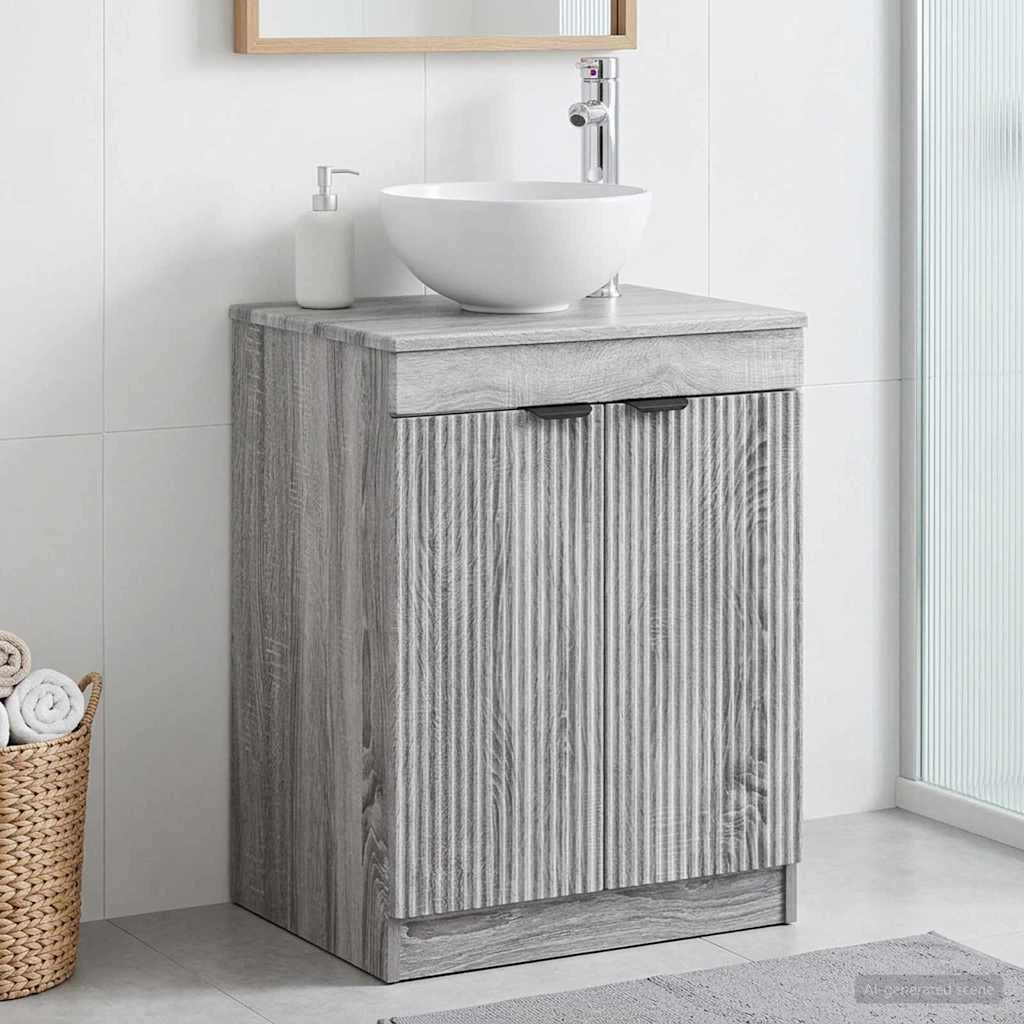 Mobile da Bagno Sonoma grigio 54 x 41 x 70 cm 890154