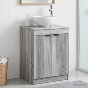 Mobile da Bagno Sonoma grigio 54 x 41 x 70 cm 890154