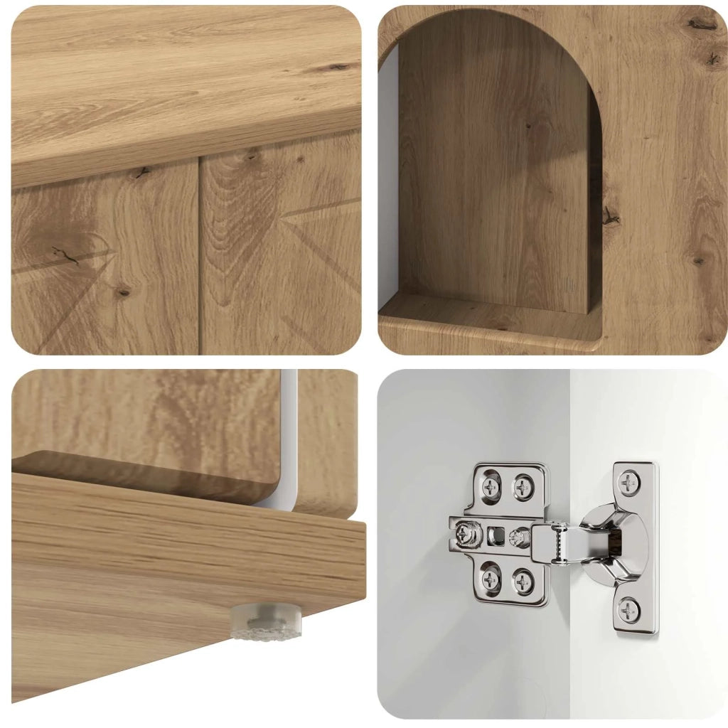Casa per Gatti Rovere Artigianale 85 x 55 x 50 cm 8000733