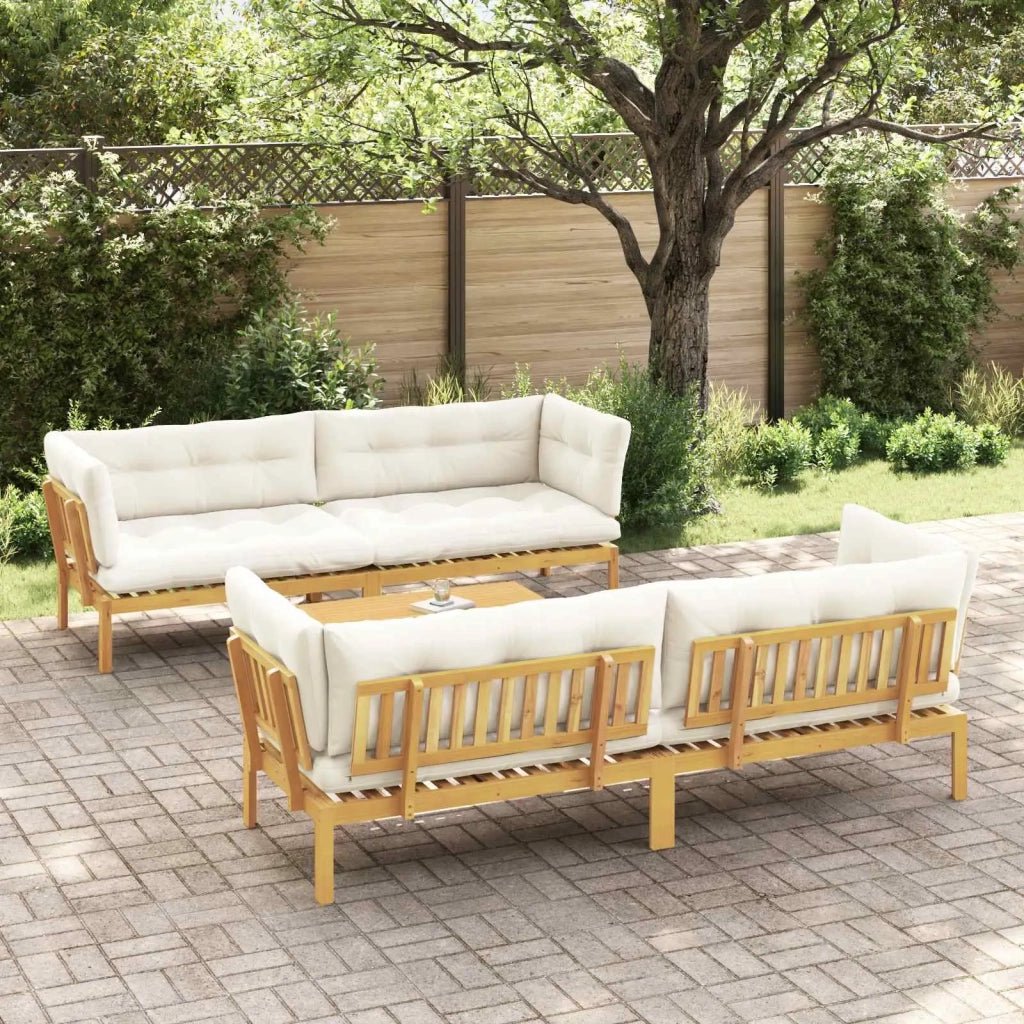 5 Pezzo Unità di divano pallet da giardino