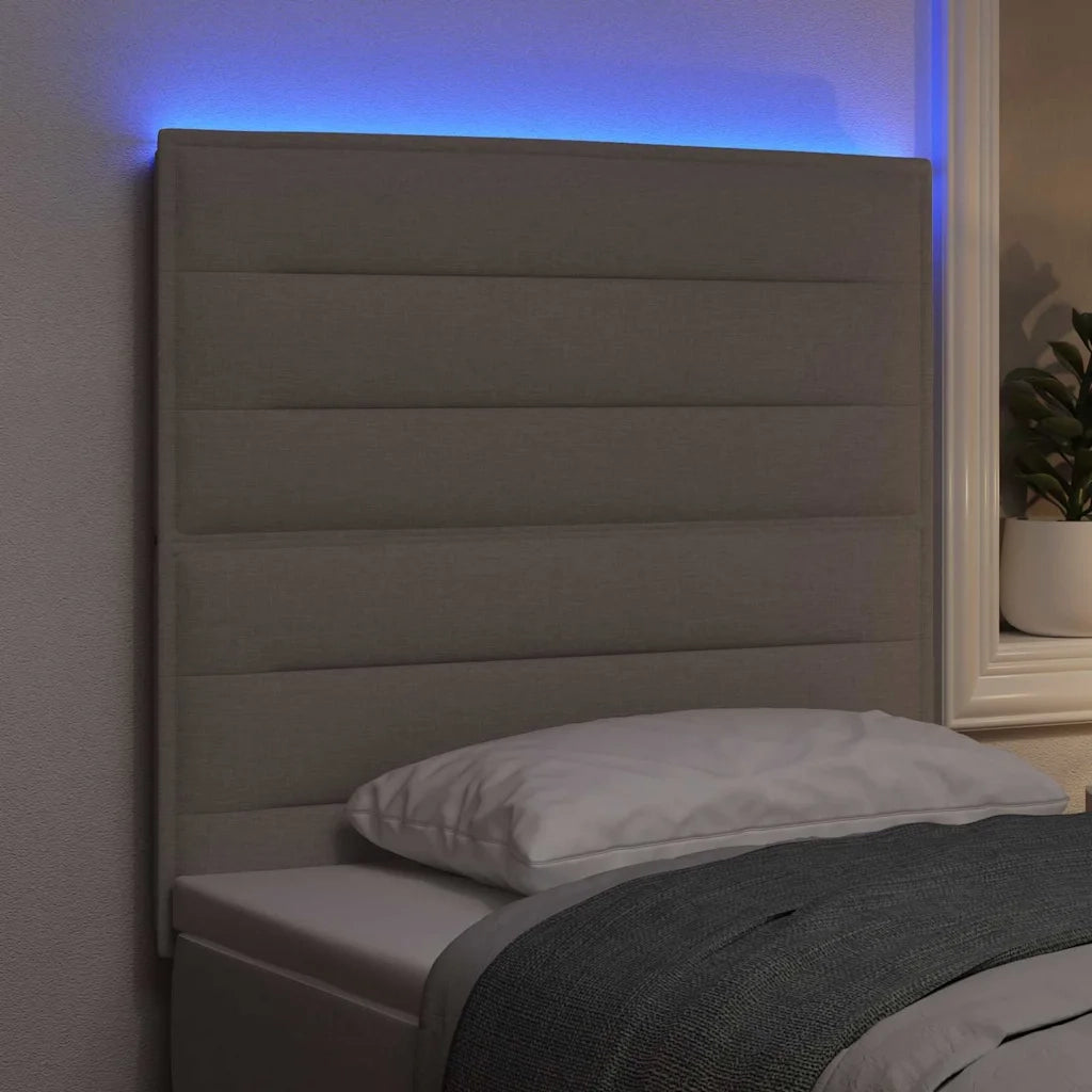 Testiera LED con strisce LED con testiera Talpa 100 cm Tessuto 3338283
