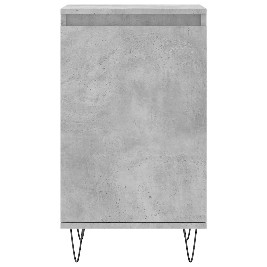 Credenza Grigio Cemento 40x35x70 cm in Legno Multistrato 831060