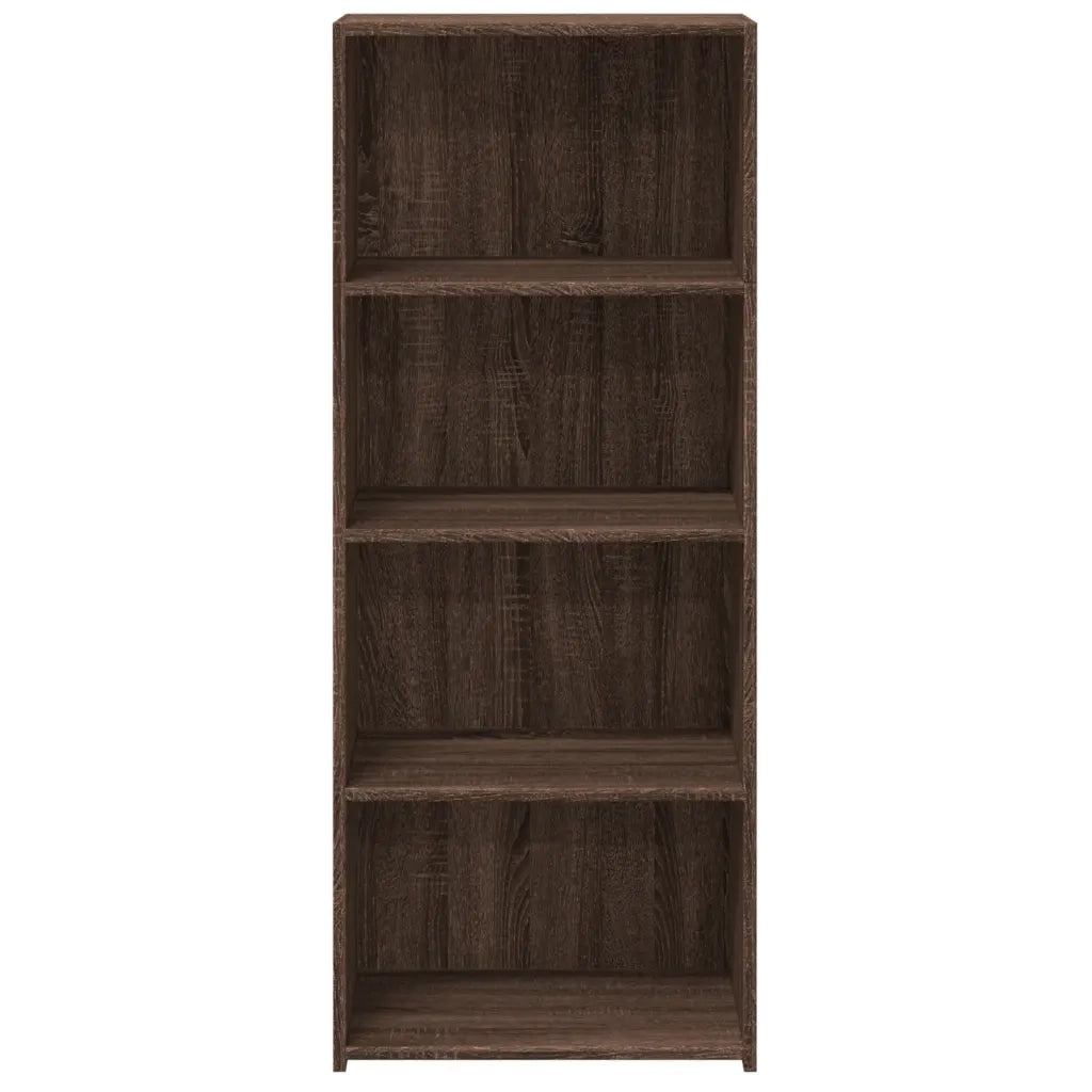 Credenza Rovere Marrone 50x41x124 cm in Legno Multistrato 846403