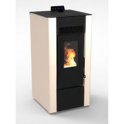 Stufa a Pellet Ventilata Canalizzabile 8,10 kW Sabbia per 226 m³, Modello Efesto 9