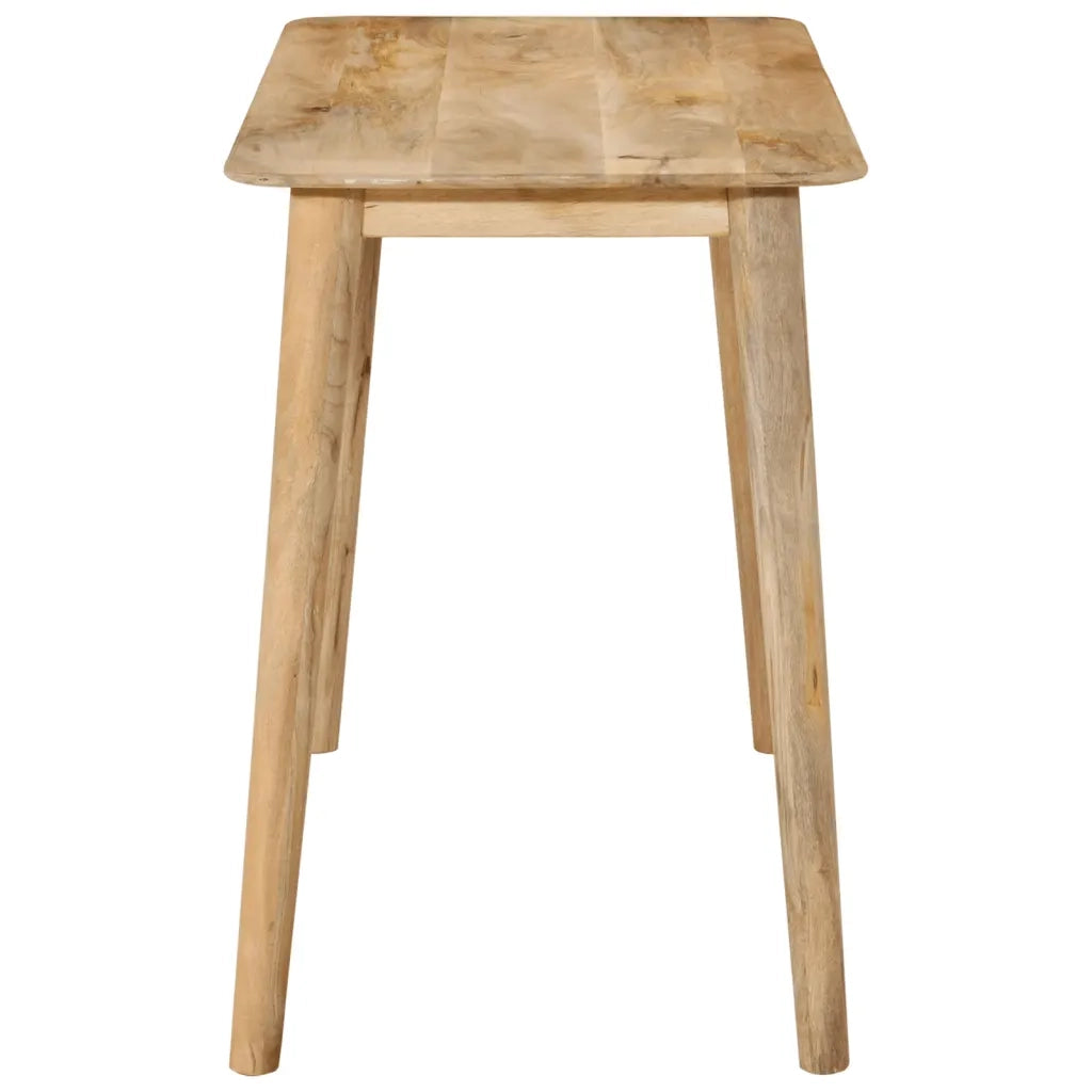 Tavolo da Pranzo 112x52x76 cm in Legno Massello di Mango