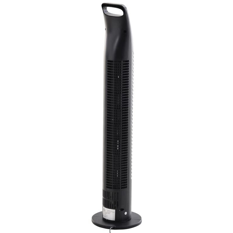 VENTILATORE A TORRE OSCILLANTE CON 3 VELOCITÀ E TELECOMANDO DA 40 W