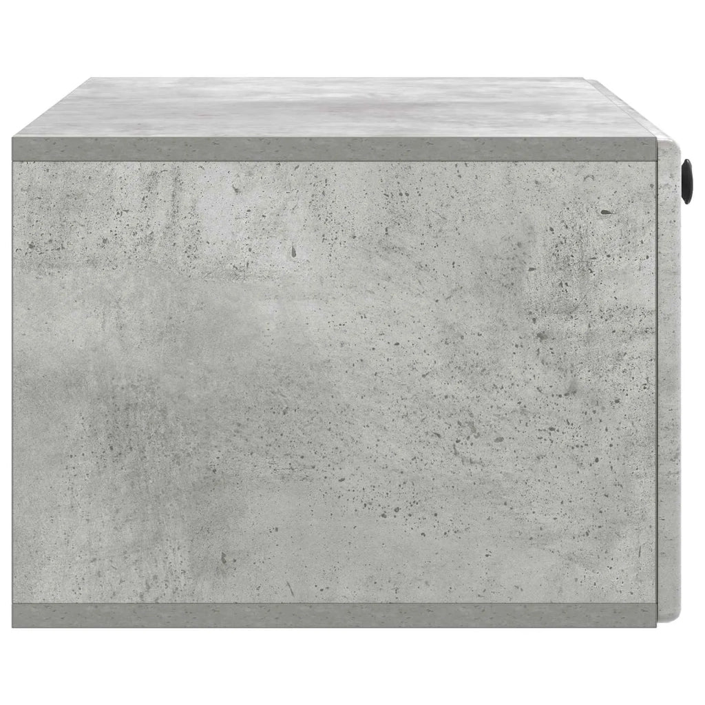 Mobile Porta TV da Muro 78,5 x 41 x 30 cm Grigio Cemento