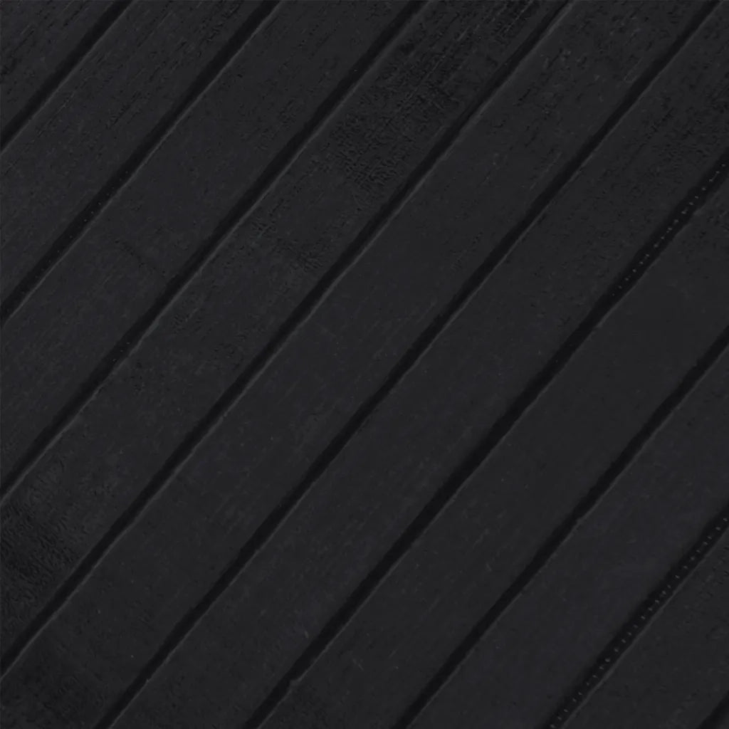 Tappeto Rettangolare Nero 70x300 cm in BambÃ¹