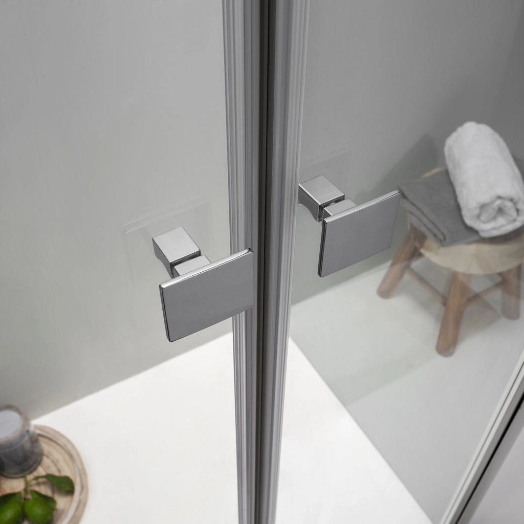 PORTA DOCCIA NICCHIA ELITE 70 CM SALOON TRASPARENTE