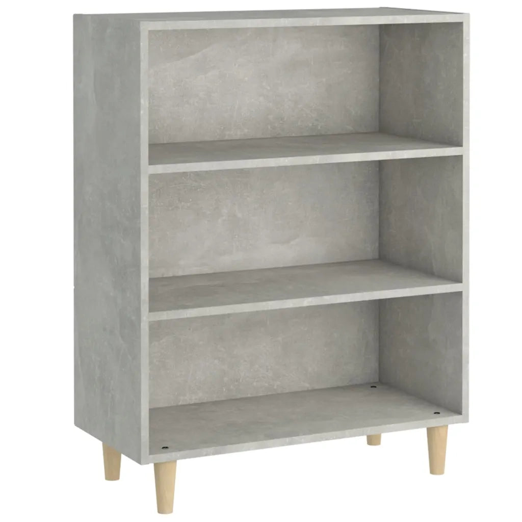 Credenza | Madia | Buffet da pranzo | Armadio da pranzo Grigio Cemento 69,5x32,5x90 cm in Legno Multistrato