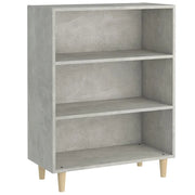 Credenza | Madia | Buffet da pranzo | Armadio da pranzo Grigio Cemento 69,5x32,5x90 cm in Legno Multistrato