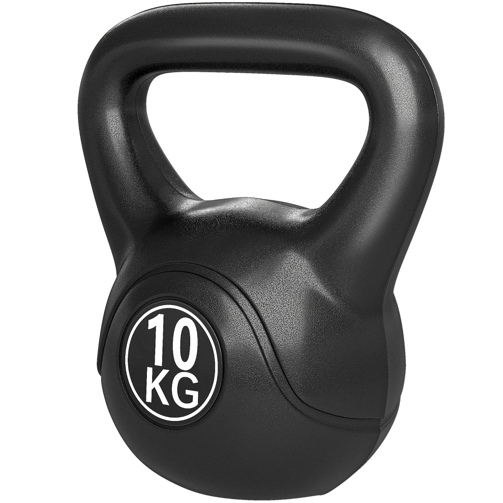 Kettlebell 10 kg ¨C zephmum ¨C 25x19x28 cm nero