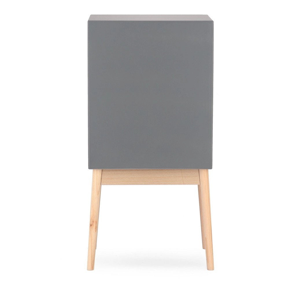 Cassettiera 5 Cassetti Legno Grigio Moderna da Interno - EXCEPTIONAL