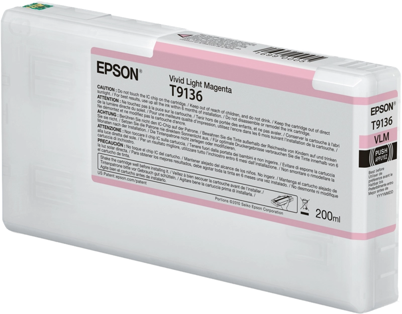 Epson C13T91360N cartuccia d'inchiostro 1 pz Originale Magenta chiaro vivido