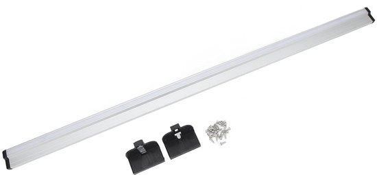 Guida per tavolo in alluminio leggero 980 mm - Lega di alluminio stabile - Progettata per resistere all'usura - Progettata per resistere all'usura - Per strip di illuminazione - Utilizzo duraturo - Montaggio per mobili
