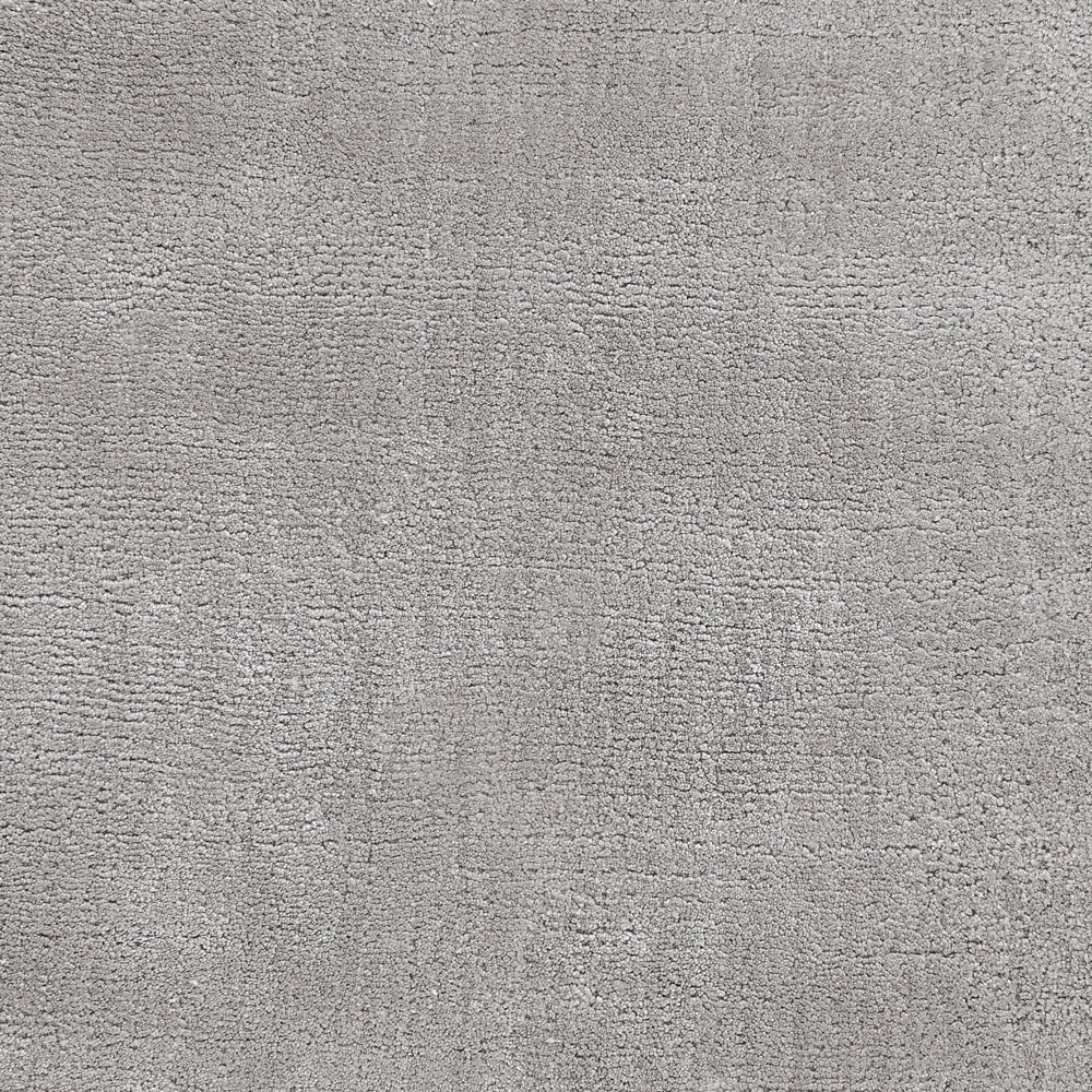 Tappeto Grigio Chiaro Viscosa 200 x 300 cm Trapuntato a Mano pelo corto Moderno