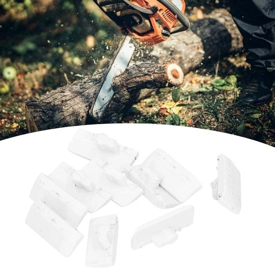 Guida a catena con protezione d'urto per 021 023 025 catene da sega - Componente di protezione contro gli impatti - Accessori per sega da legno.