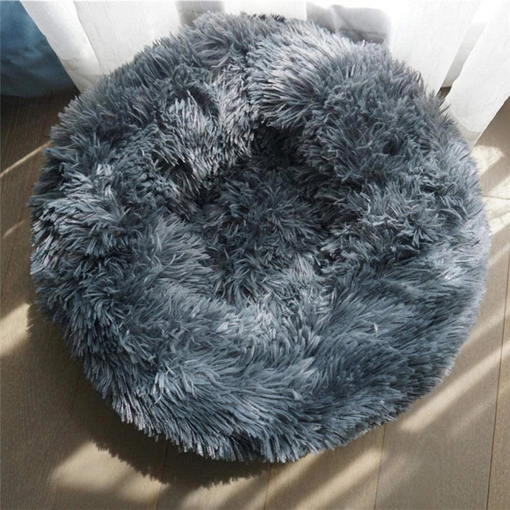 Trade Shop - Cuccia In Velluto Peluche Lavabile Super Morbida Per Cani Gatti Animali Da 50 Cm -