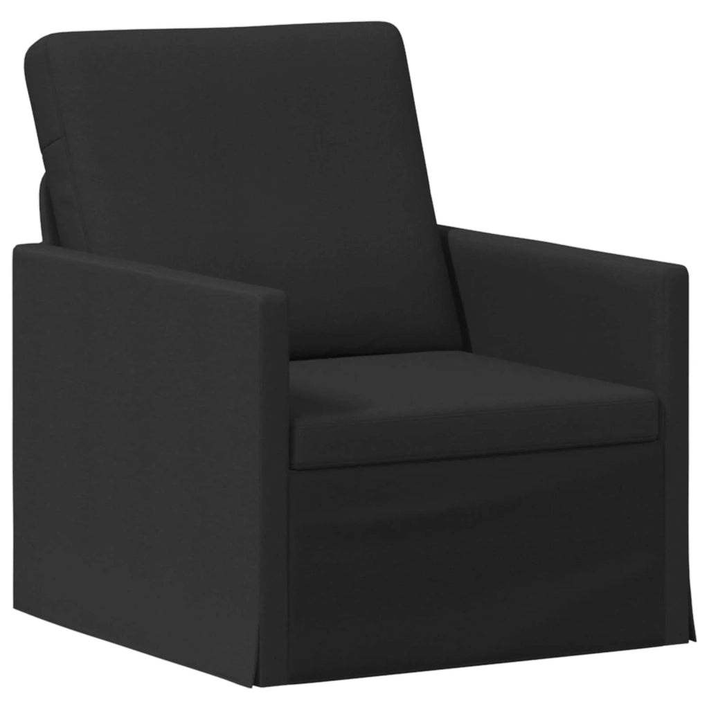 Set di divani 2 pcs Nero Tessuto 3433150