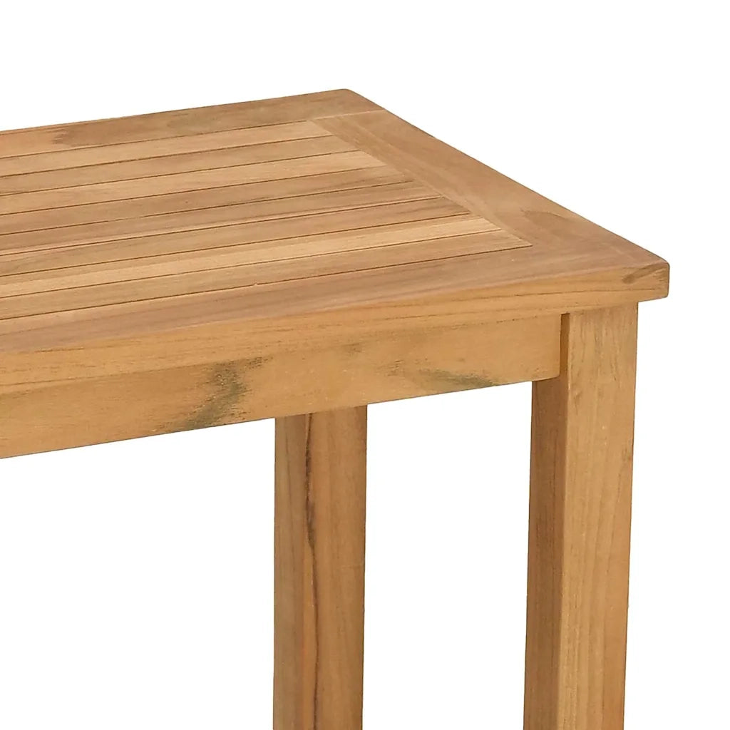 Tavolo consolle Marrone 110 x 40 x 75 cm Legno di teak solido 42002312