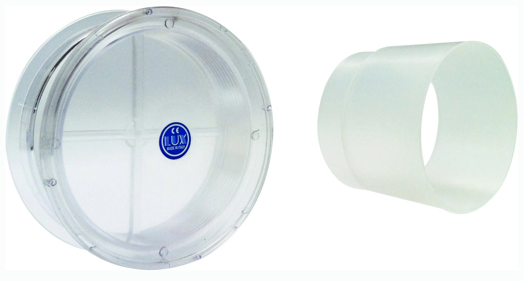 TAPPO PER CLIMATIZZATORE D 120 MM TRASPARENTE- 1,0 pz