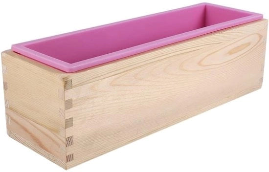 Moule per sapone rettangolare in silicone - Forma flessibile per DIY sapone e pane
