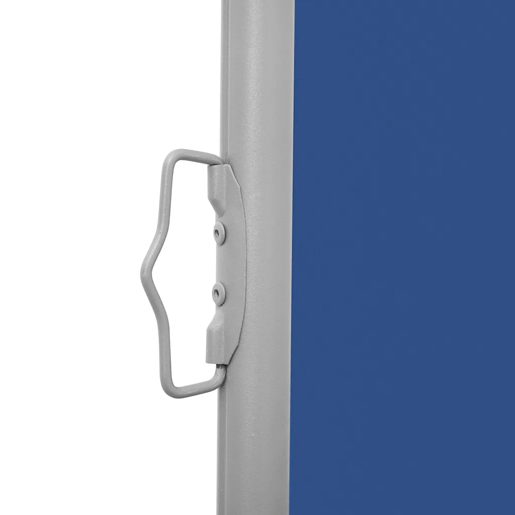 Tenda Laterale Retrattile per Patio 140x1200 cm Blu 313391