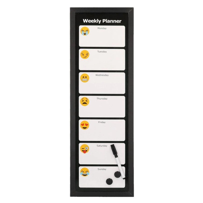 Lavagna magnetica emoji con pennarello cm 20x60x1,5