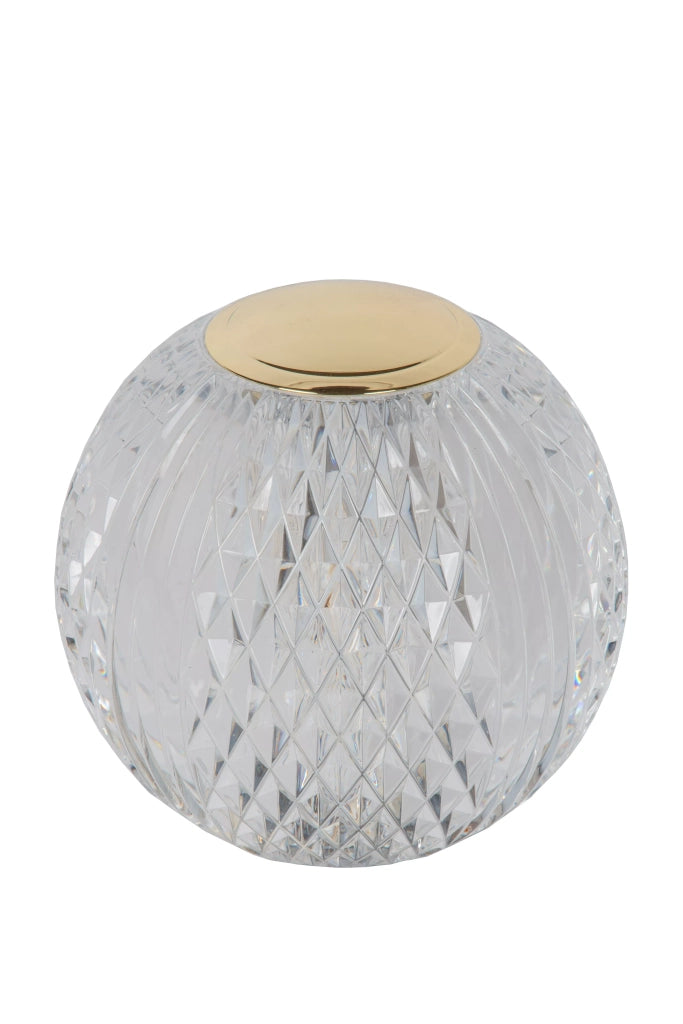 Lampada da tavolo glamour sfera 11 cm LED touch Lucide