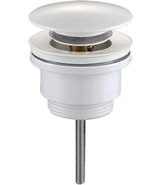 PILETTA CLICK CLACK TONDA UNIVERSALE- Bianco Opaco DH