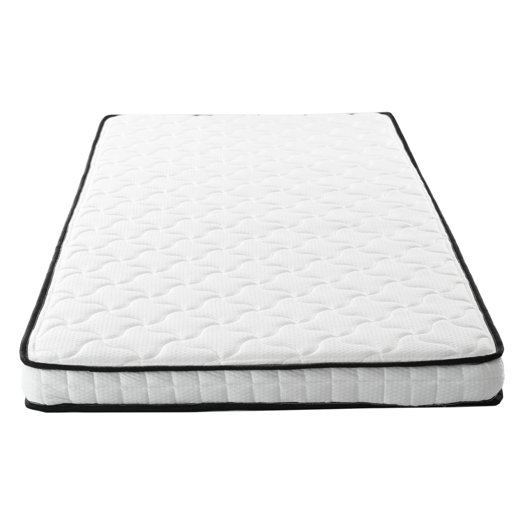 Letto divano estraibile 90 × 200 cm et 180 × 200 cm con ripiani, USB et LED, con 2 materassi, beige