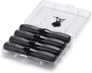 Set di contenitori per carote di granturco - Maniglie in nylon - Scatola portatile - Pacchetto da 4 accessori per barbecue