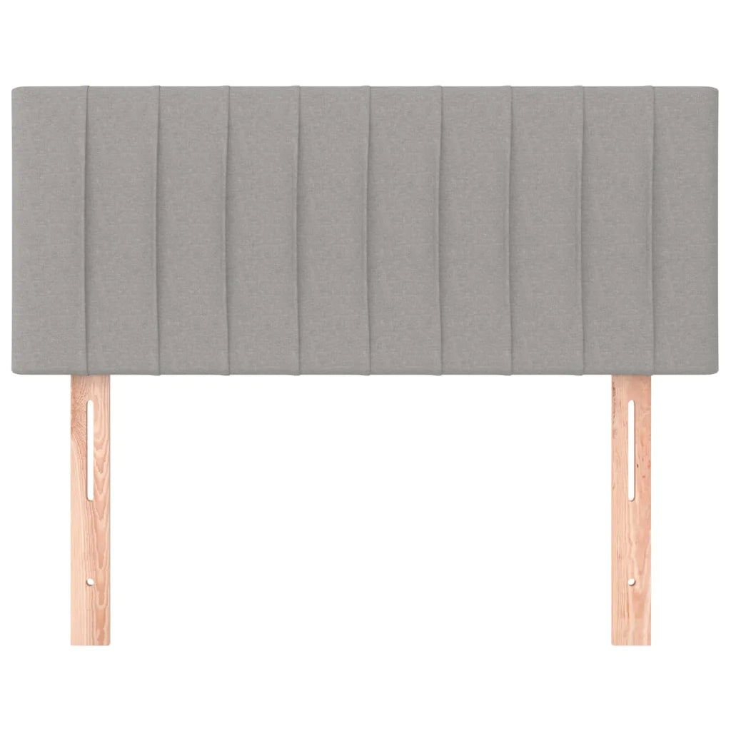 Testiera | Testata Grigio Chiaro 80x5x78/88 cm in Tessuto