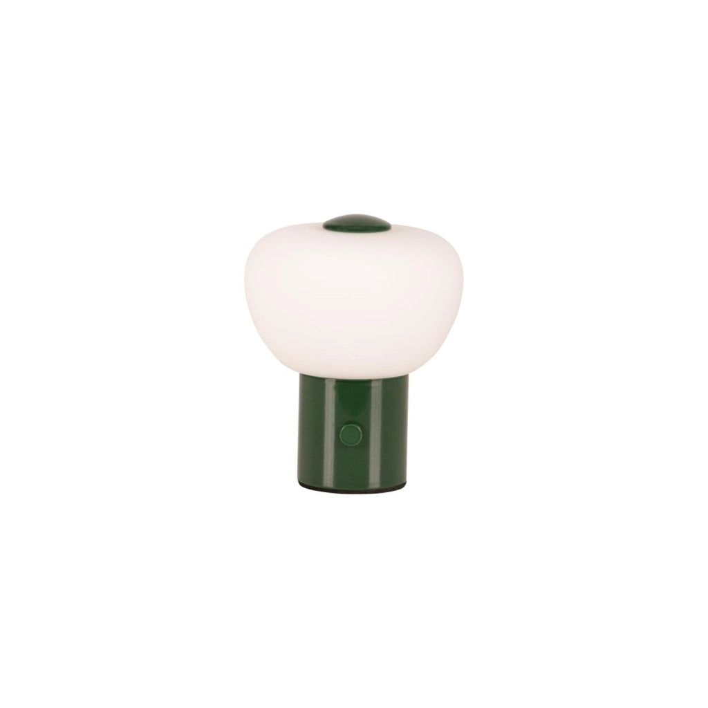 Lampada da tavolo GUSTAV verde vetro LED Lucide