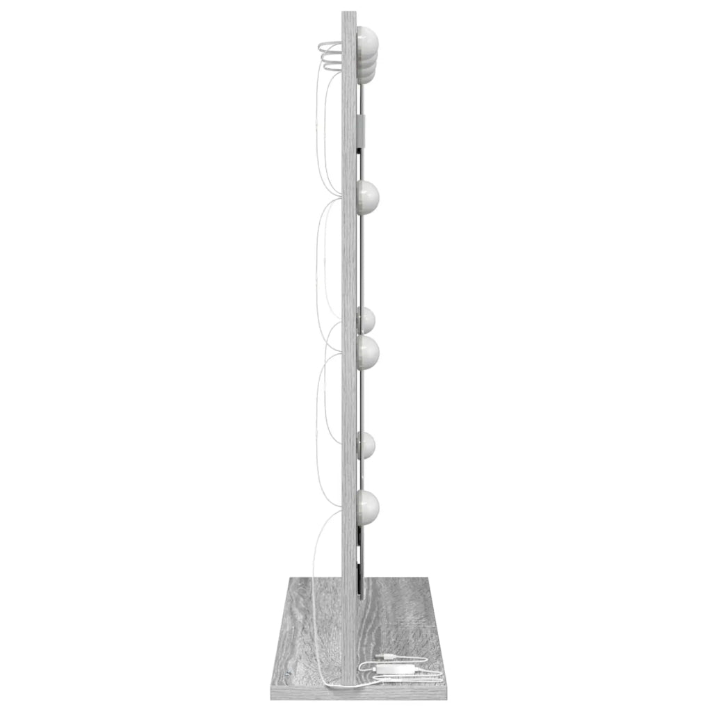 Specchio da Vanità Grigio Sonoma 70 x 50 x 18 cm Rettangolare 868338