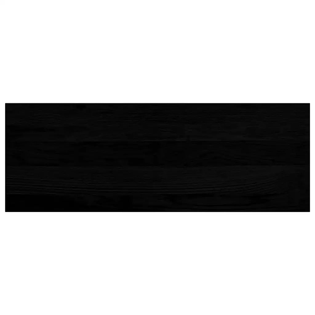 vidaXL Davanzali 2 pz Marrone Scuro 70x30x2 cm Legno Massello Rovere