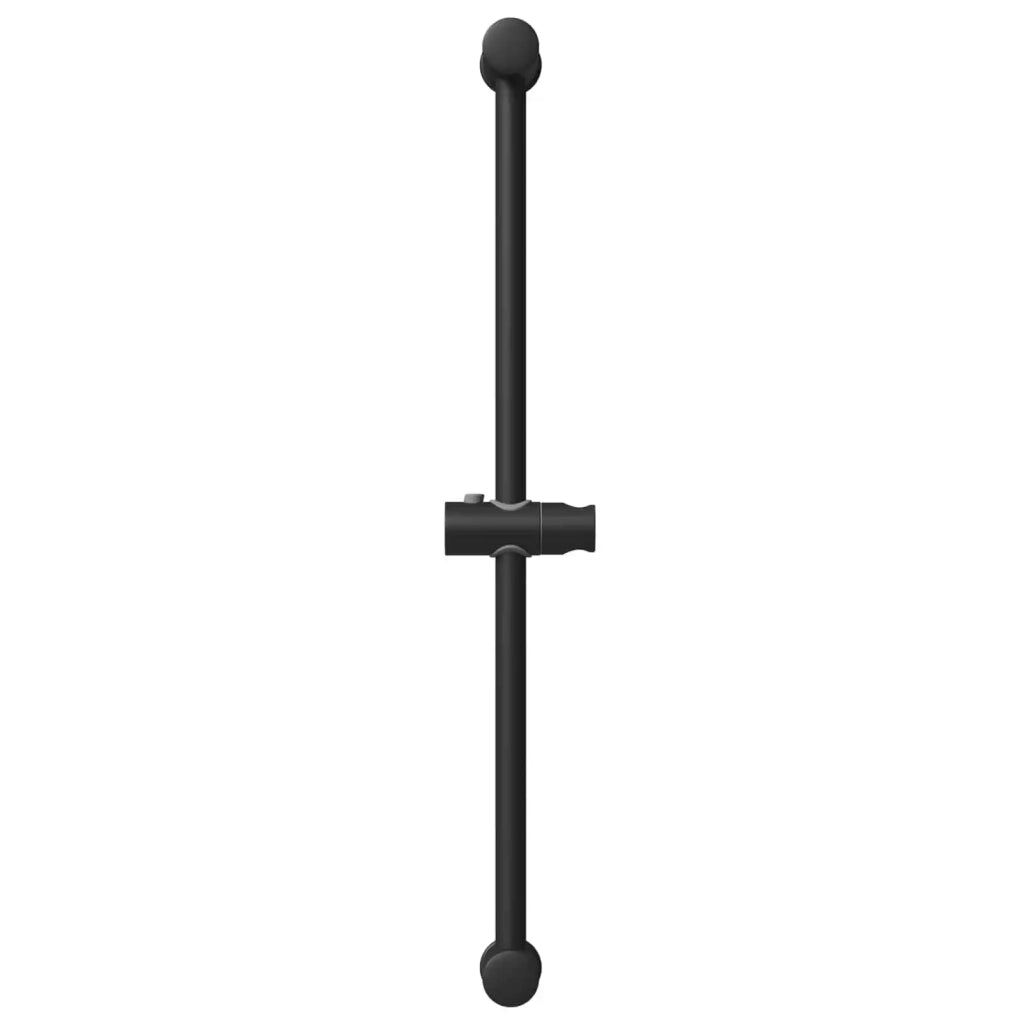 Supporto per Testa di Doccia Nero 71 cm Acciaio Inox CFW1522090
