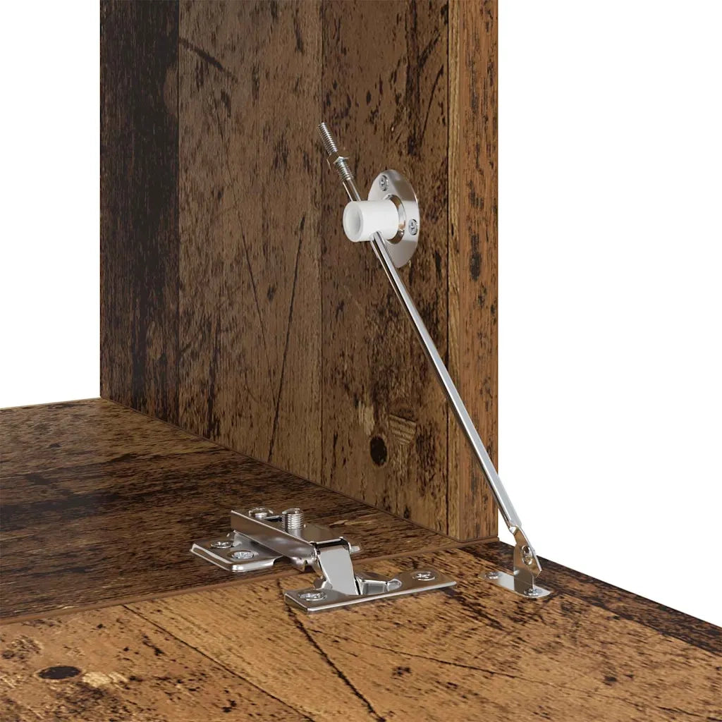vidaXL Set mobile TV 4 pcs Legno vecchio 60 x 30 x 30 cm