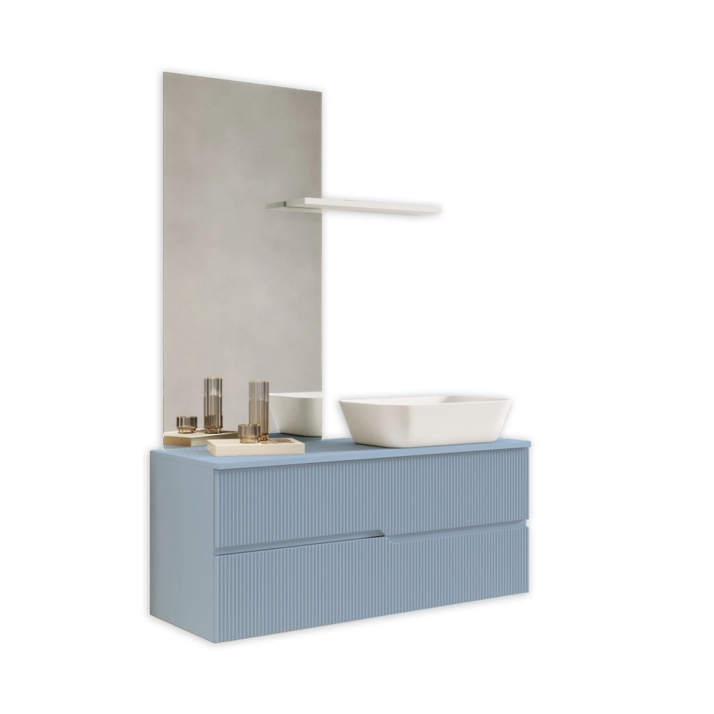 Composizione 4 pezzi VENERE azzurro tiffany