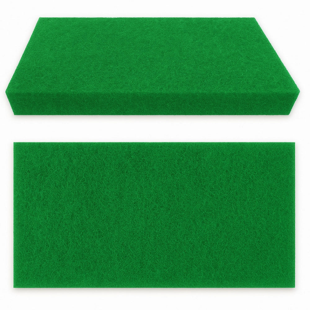 Tampone finish ricambio abrasività pulizia superfici sporche *** colore- media abrasività (verde), confezione 1