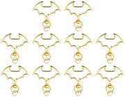 Sostegno per chiavi a forma di pipistrello - 10 pezzi - Anello di chiusura robusto a gancio a carabina - Sostegni per chiavi - Chiavi a forma di pipistrello - Caratteristiche tecniche: 

- Materiale: 
- Dimensioni: 
- Peso: 
- Modello:  - Codice prodotto: