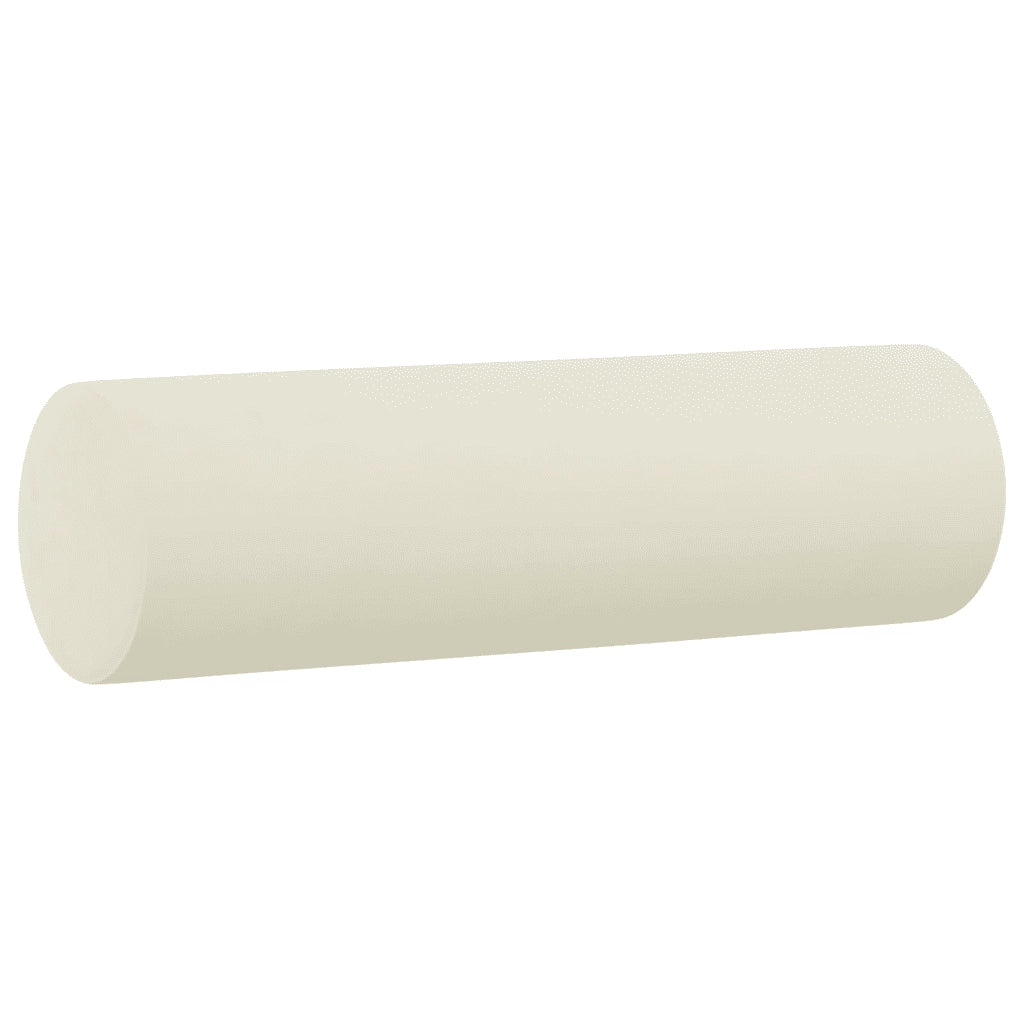 Divano a 2 Posti con Cuscini Crema 120 cm in Velluto 3200879