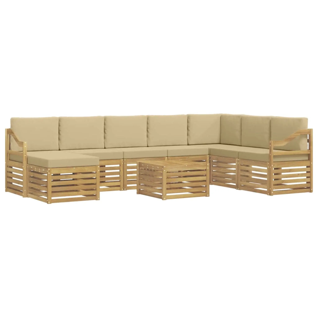 Set divani Legno di Acacia Massello