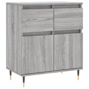 Buffet credenza cassettiera armadio mobile contenitore organizer cucina soggiorno Sonoma 60 x 35 x 70 cm legno ingegnerizzato grigio 02_0036395