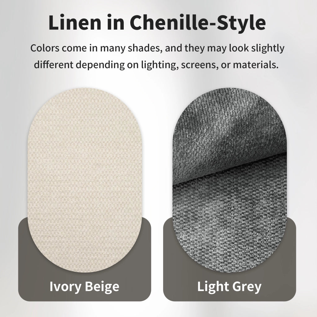 Letto singolo 90x200 cm con contenitore; LED; USB Type-C e materasso H3 in lino grigio